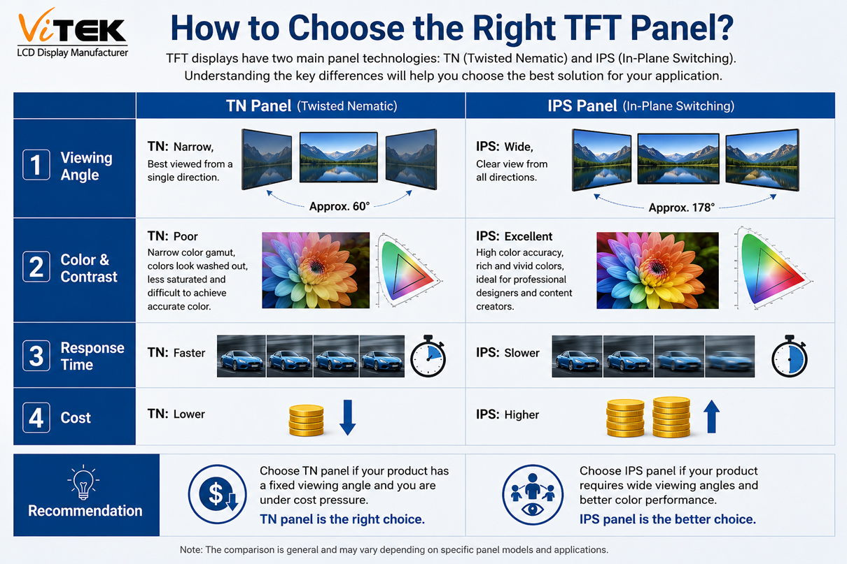 How to Choose the Right TFT Panel? How to Choose the Right TFT Panel?