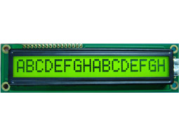 LCD Character Display 16x1