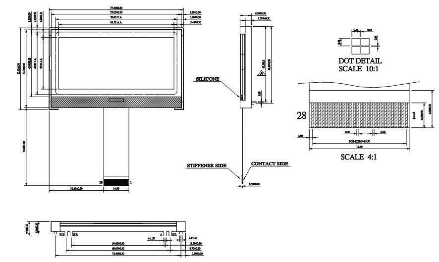 COG LCD Display - VO128642