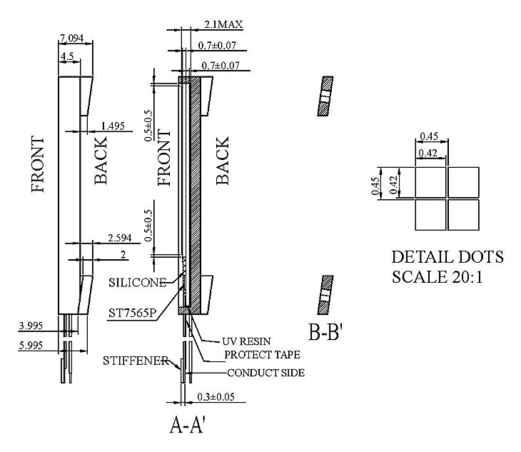COG LCD Modules - VO12864Q