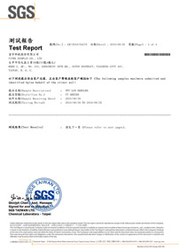 SGS-FTF模組檢驗報告